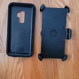 Galaxy S9 plus full case with hip clip